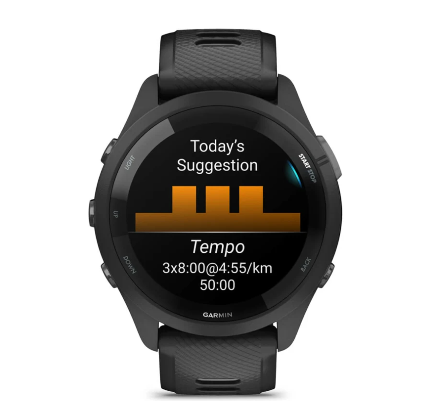 garmin garmin forerunner 265 gps blk 010-02810-10