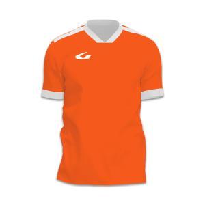 Maglia bonn - bianco/arancio fluo jn12-0324