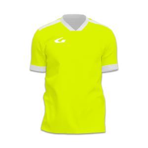 Maglia bonn - bianco/giallo fluo jn12-0326