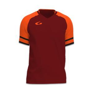 Maglia dresda- granata/arancio jn13-0801