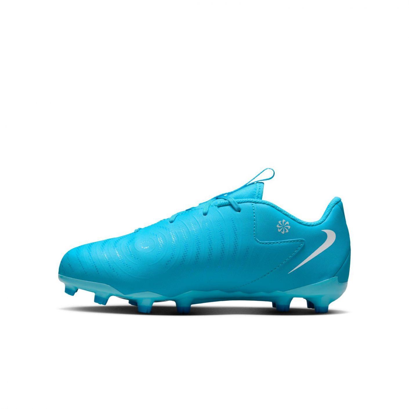 NIKE SCARPA PHANTOM GX 2 CLUB JR. - BLUE FURY/WHITE FJ2600-400