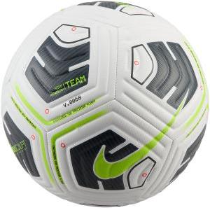 Pallone academy team unisex bianco  giallo fluo