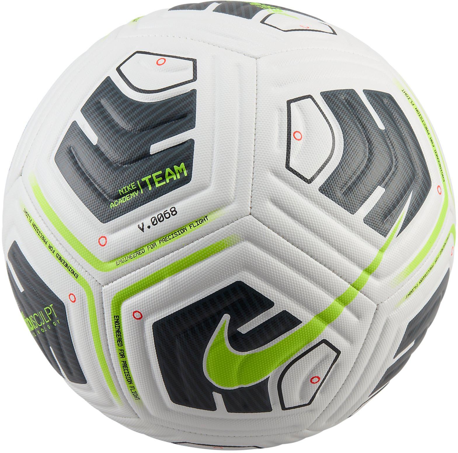 NIKE PALLONE ACADEMY TEAM UNISEX BIANCO  GIALLO FLUO FZ7540-100