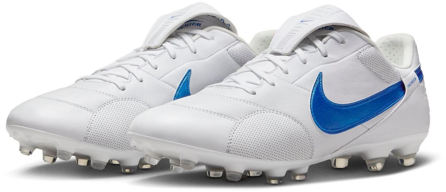 NIKE SCARPA THE PREMIER III FG - WHITE/SIGNAL BLUE HM0265-103