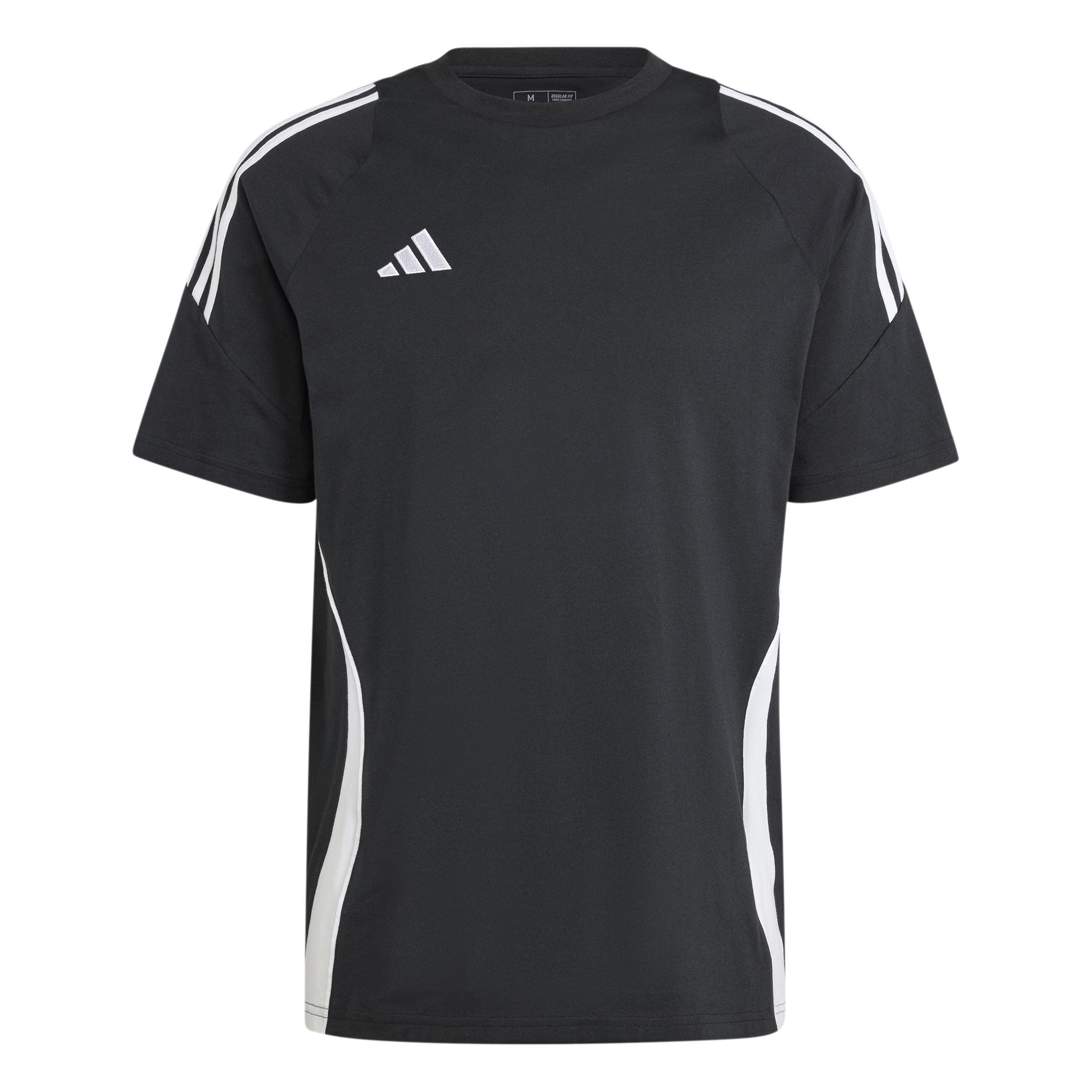 ADIDAS TIRO 24 T-SHIRT COTONE UOMO NERO IJ9954