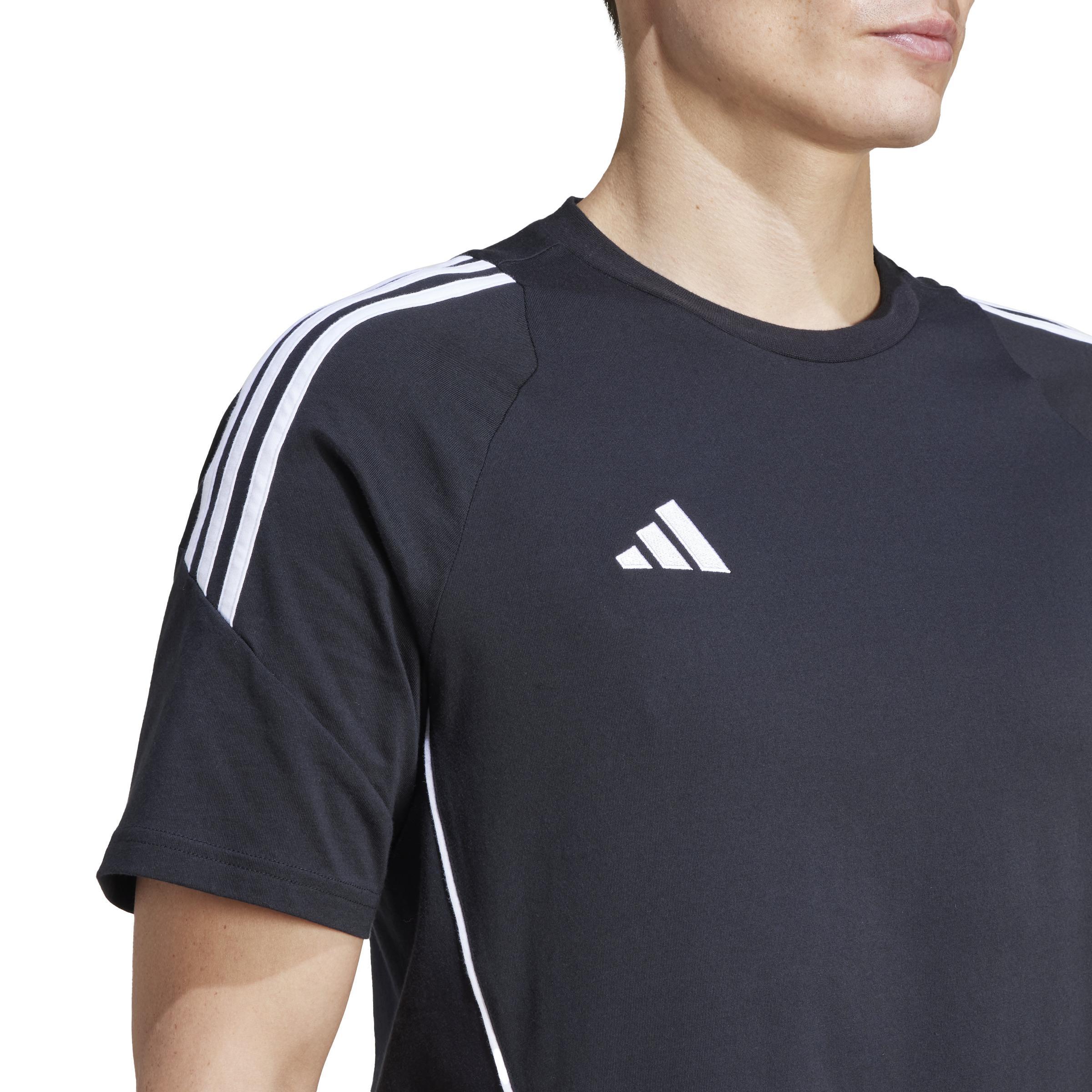 ADIDAS TIRO 24 T-SHIRT COTONE UOMO NERO IJ9954