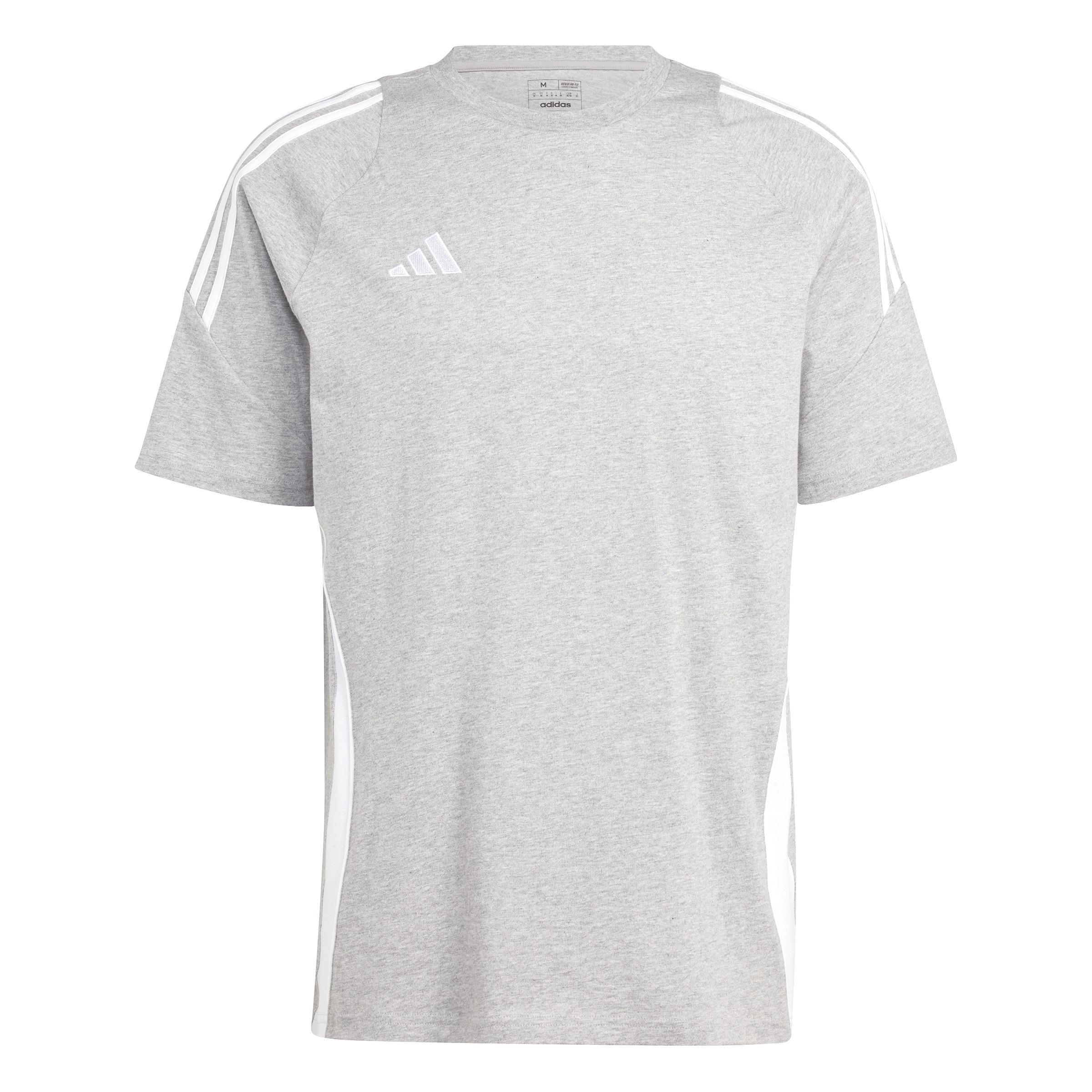 ADIDAS TIRO 24 T-SHIRT COTONE UOMO GRIGIO IR9348