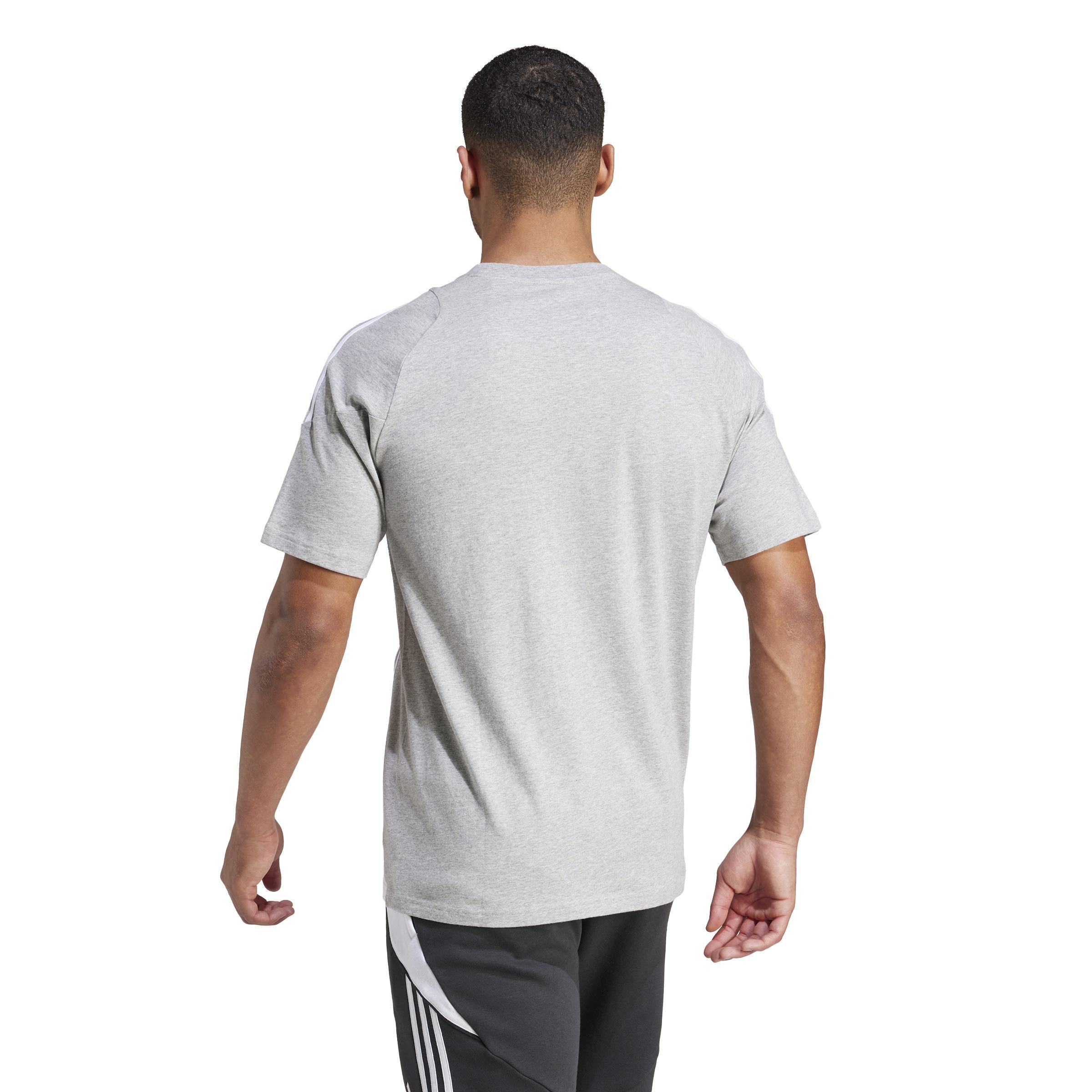 ADIDAS TIRO 24 T-SHIRT COTONE UOMO GRIGIO IR9348