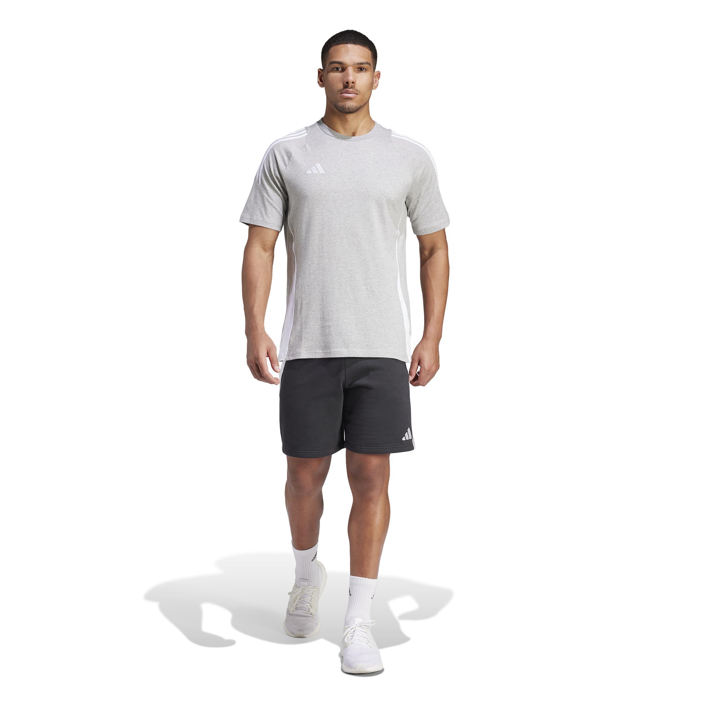 ADIDAS TIRO 24 T-SHIRT COTONE UOMO GRIGIO IR9348