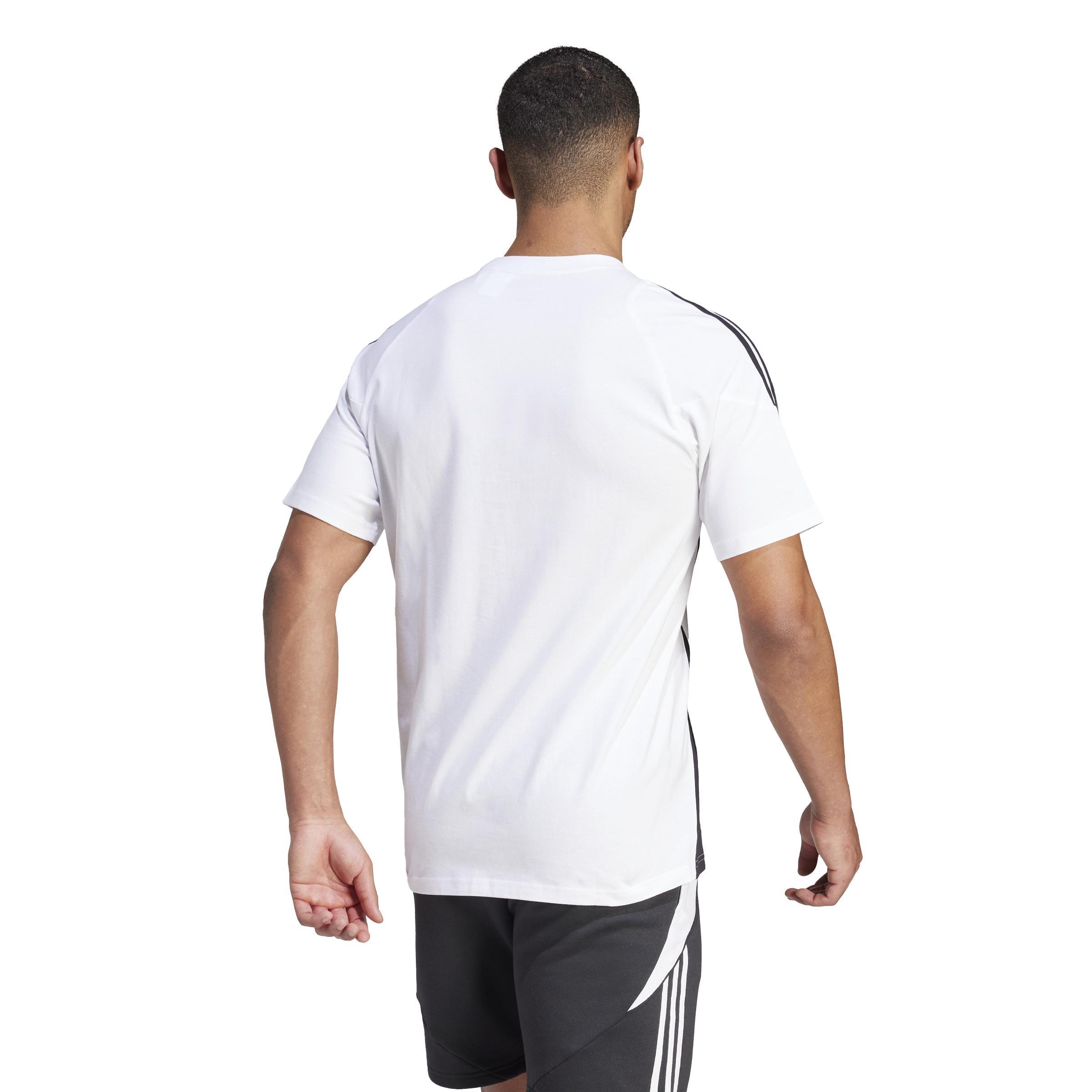 ADIDAS TIRO 24 T-SHIRT COTONE UOMO BIANCO IR9353