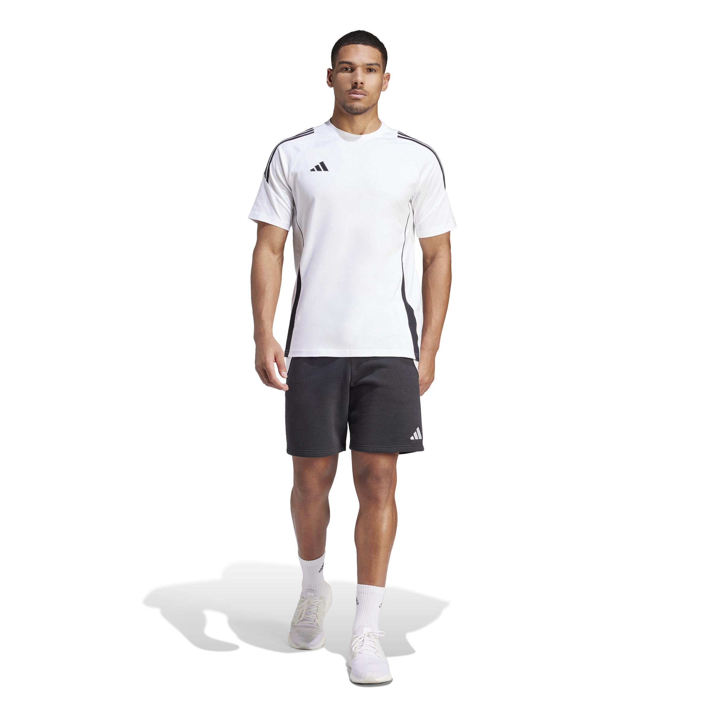 ADIDAS TIRO 24 T-SHIRT COTONE UOMO BIANCO IR9353