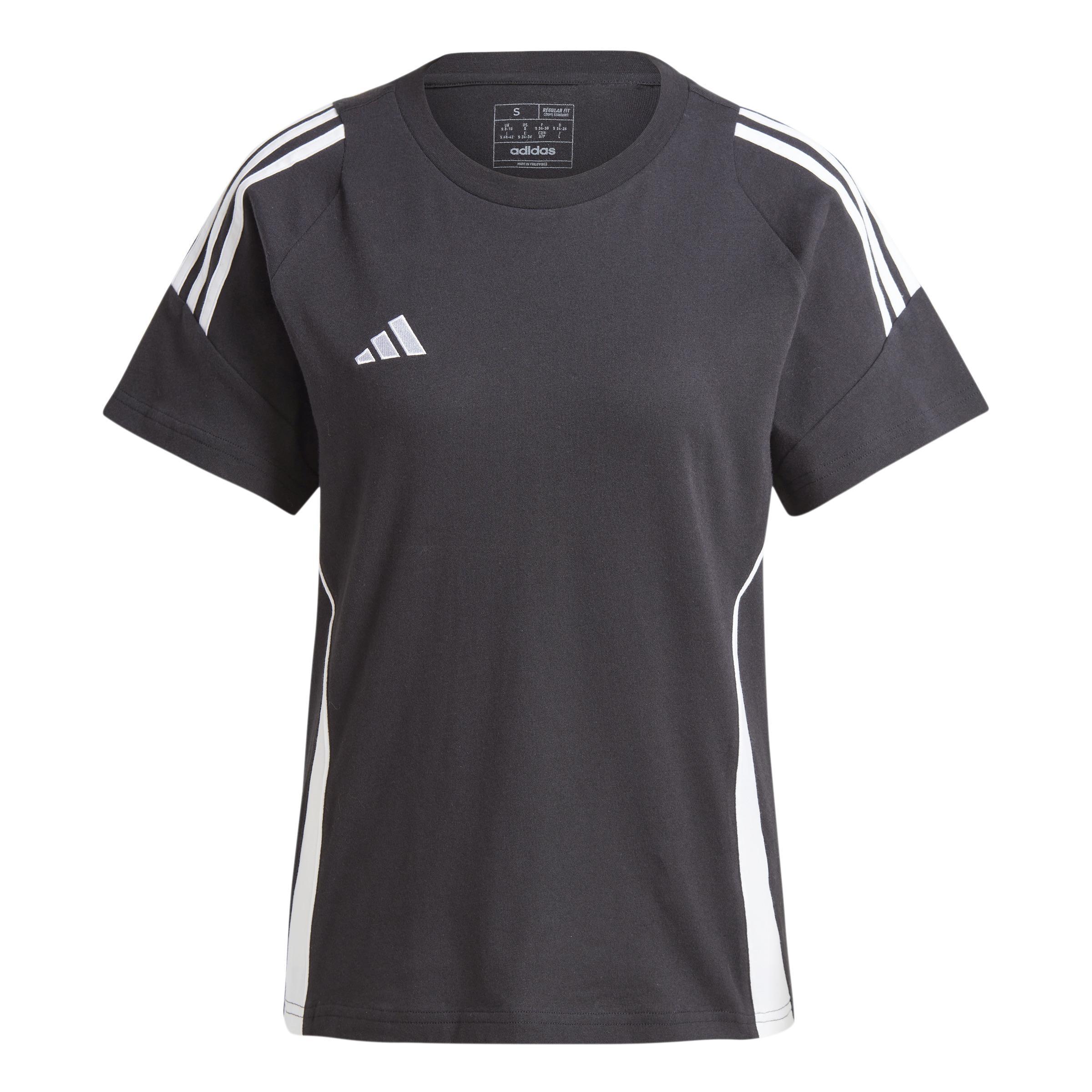 adidas adidas tiro24 sw tee w - black/white - foto 1