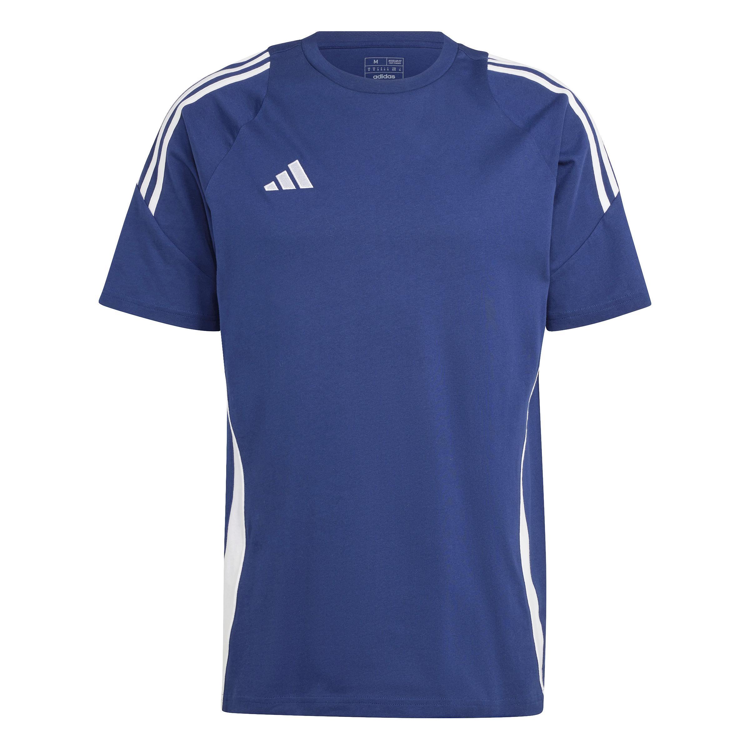 ADIDAS TIRO 24 T-SHIRT COTONE UOMO BLU SCURO IR9347