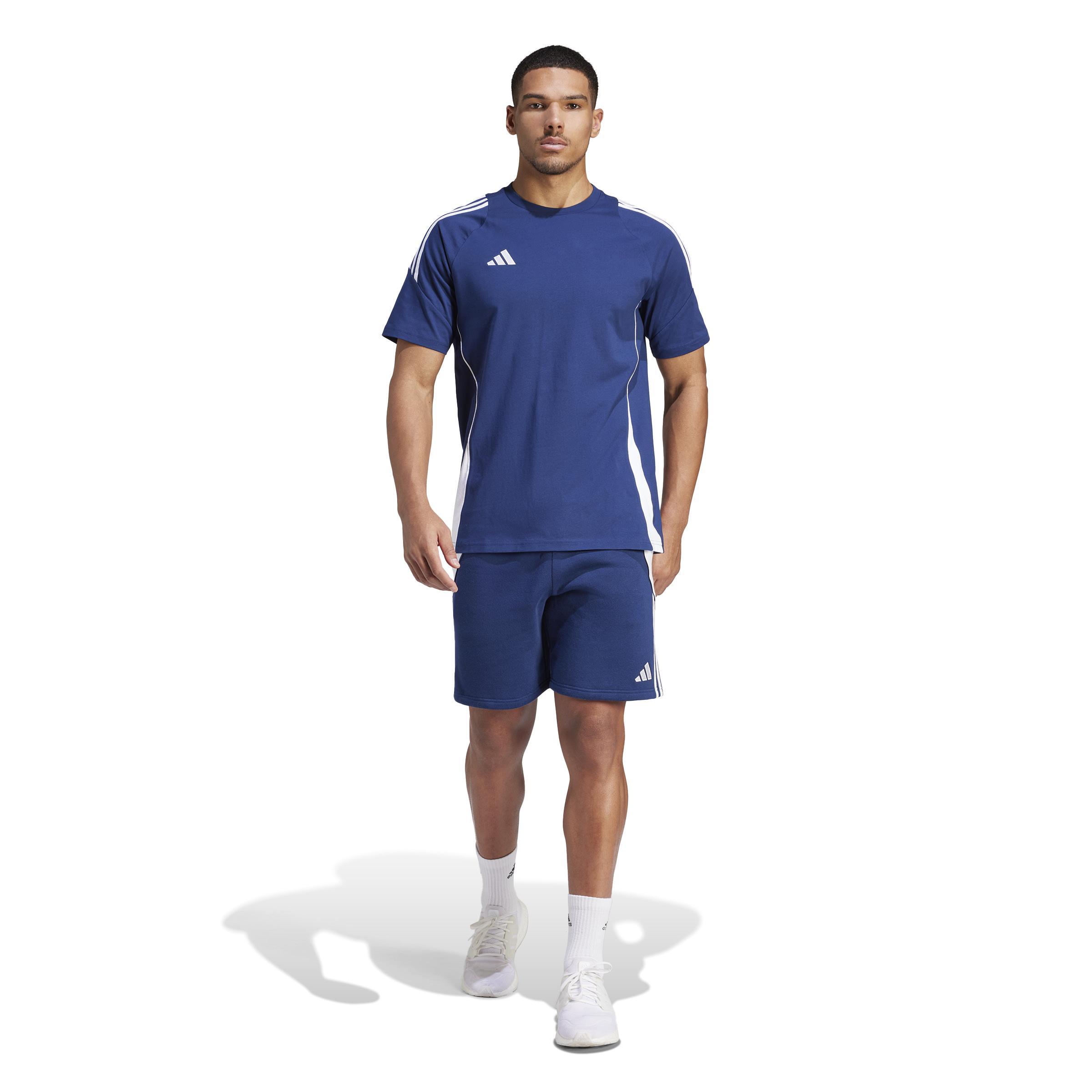 ADIDAS TIRO 24 T-SHIRT COTONE UOMO BLU SCURO IR9347