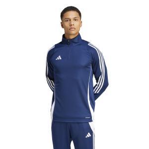 Tiro 24 felpa allenamento uomo blu scuro