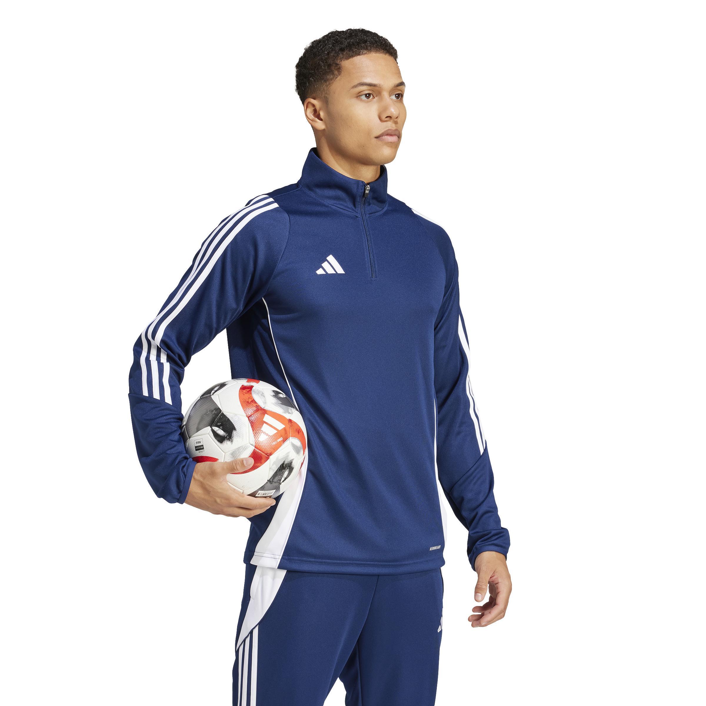 ADIDAS TIRO 24 FELPA ALLENAMENTO UOMO BLU SCURO IS1044