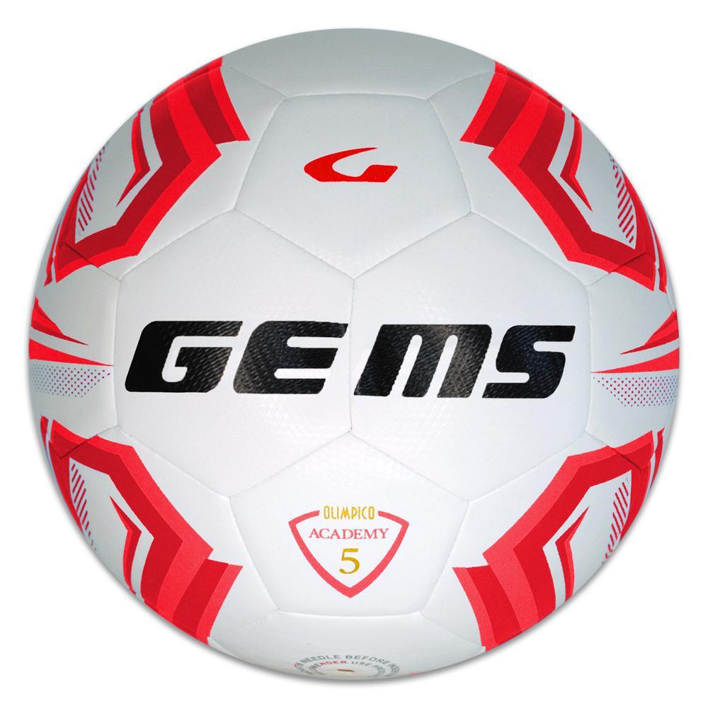 GEMS PALLONE OLIMPICO ACADEMY - BIANCO/ROSSO UN07-0312