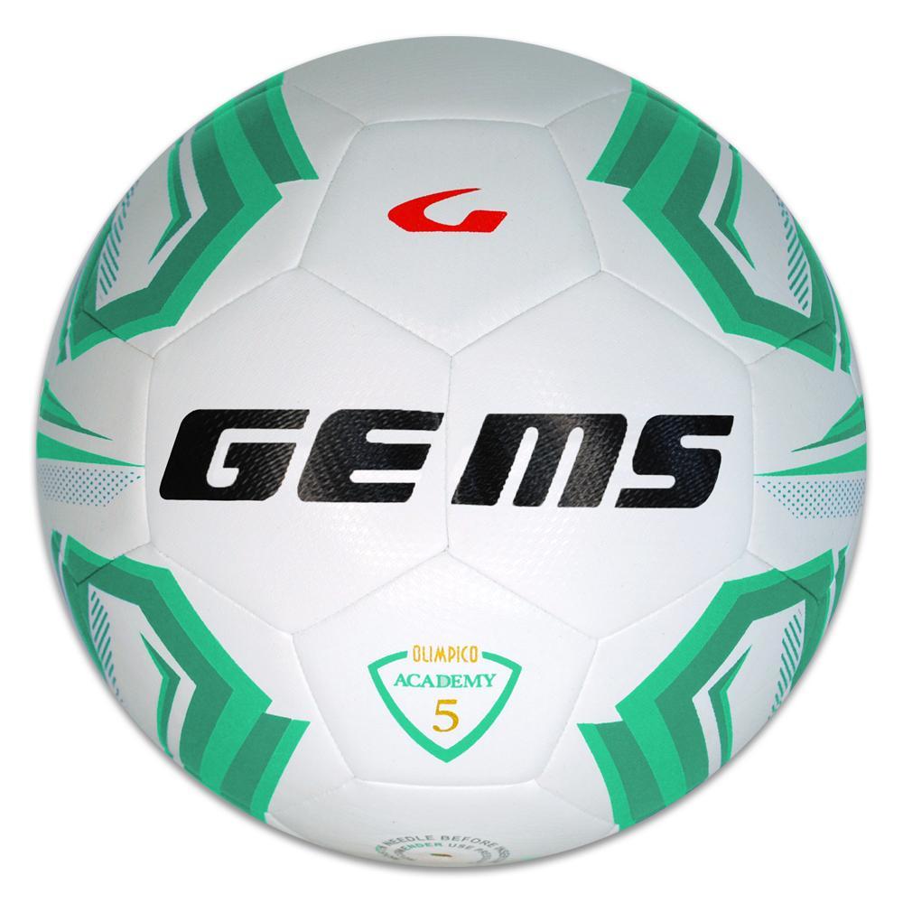 GEMS PALLONE OLIMPICO ACADEMY - BIANCO/VERDE UN07-0313