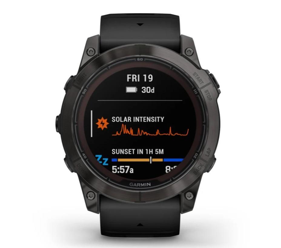 garmin garmin fenix 7x pro sapphire solar carbon gray ti