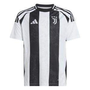 Juve home jsy 24/25 bambino bianco nero it3552