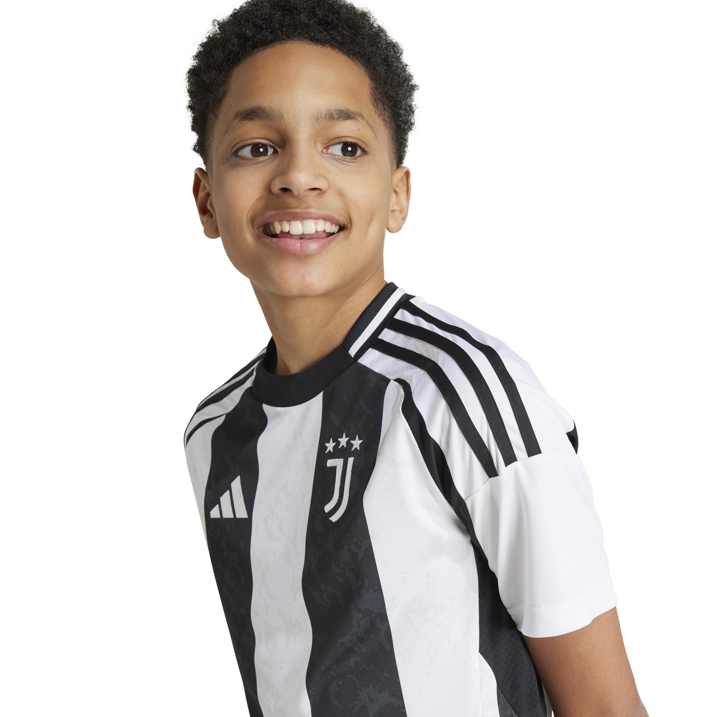 ADIDAS JUVE HOME JSY 24/25 BAMBINO BIANCO NERO IT3552