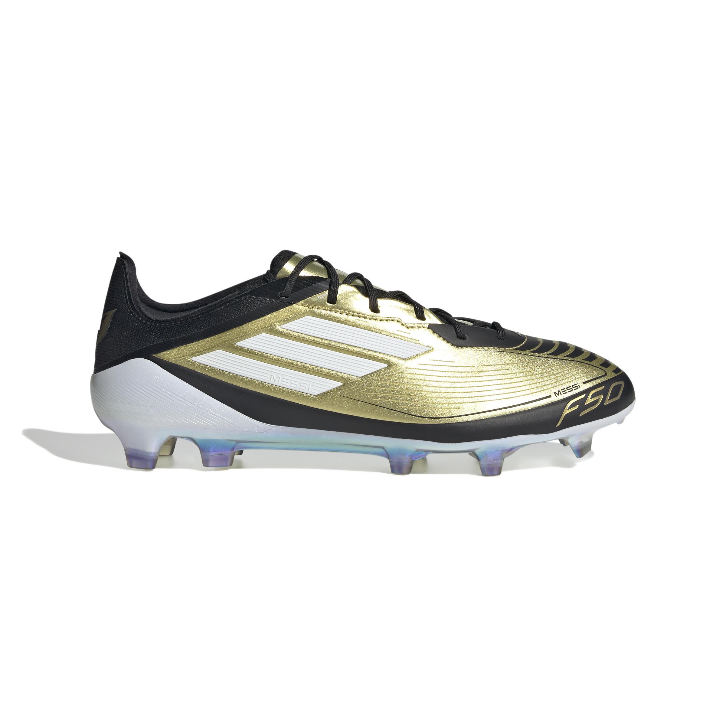 adidas adidas scarpa f50 elite fg messi - goldmt/ftwwht - foto 1