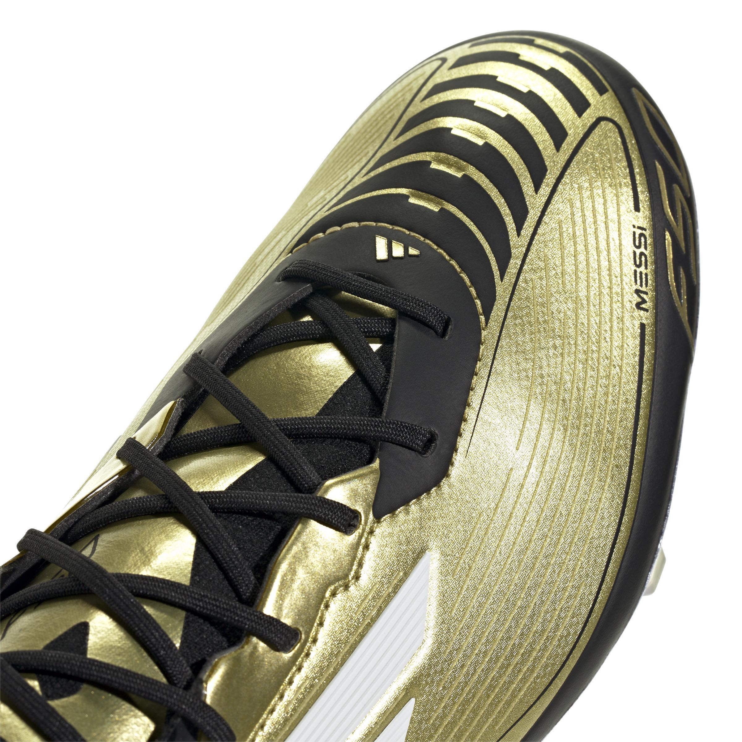 adidas adidas scarpa f50 elite fg messi - goldmt/ftwwht - foto 4