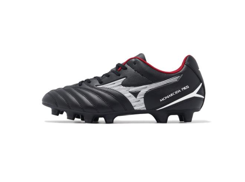 MIZUNO SCARPA CALCIO MONARCIDA NEO SELECT MD NERO BIANCO P1GA2425-01 