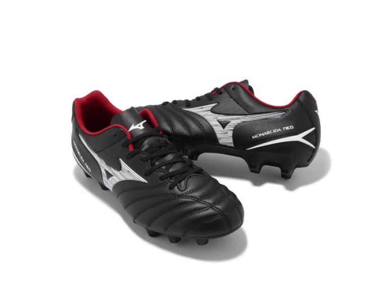 MIZUNO SCARPA CALCIO MONARCIDA NEO SELECT MD NERO BIANCO P1GA2425-01 