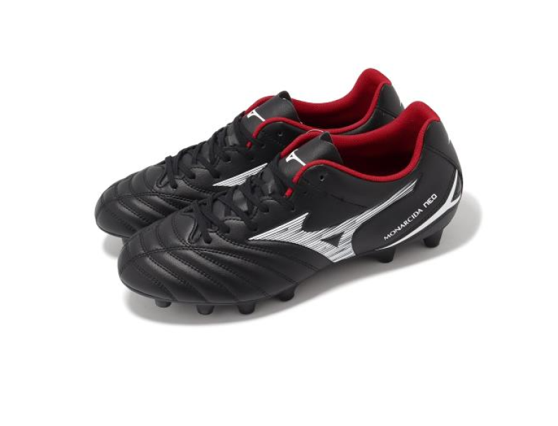 MIZUNO SCARPA CALCIO MONARCIDA NEO SELECT MD NERO BIANCO P1GA2425-01 