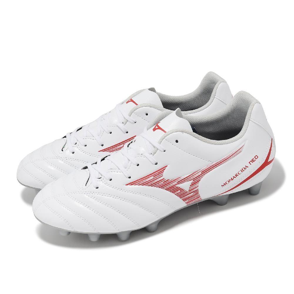  MIZUNO SCARPA CALCIO MONARCIDA NEO SELECT MD BIANCO/ROSSO  P1GA2425-60