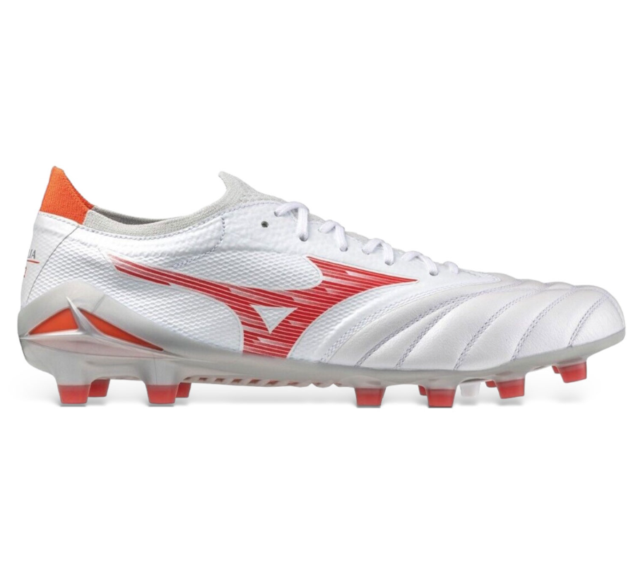 MIZUNO SCARPA MORELIA NEO BETA ELITE MD BIANCO ROSSO P1GA2442-60