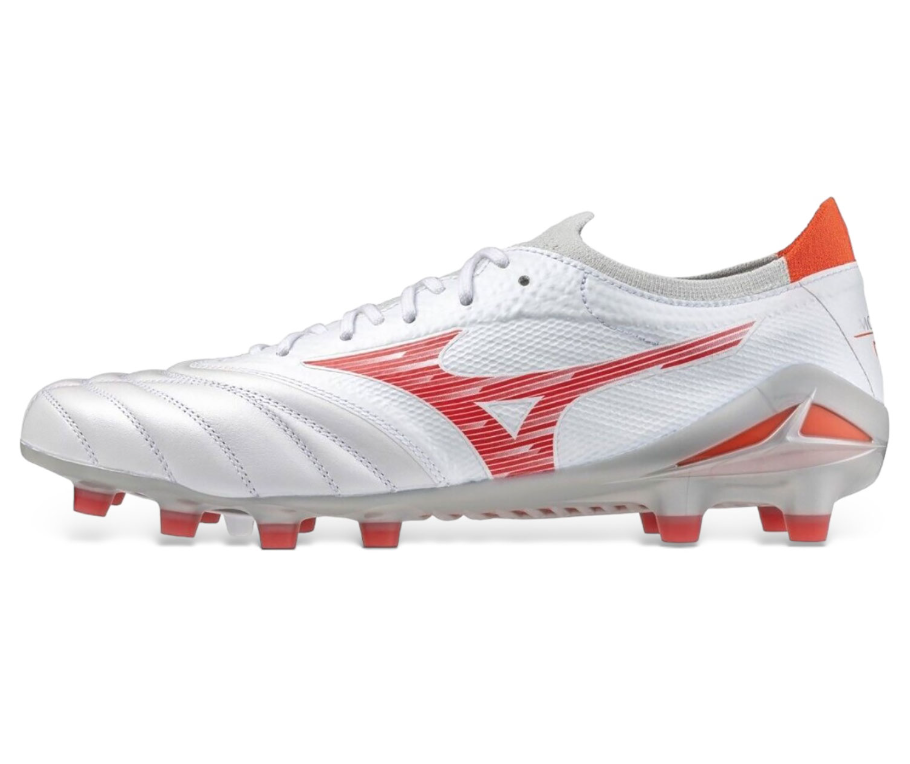 MIZUNO SCARPA MORELIA NEO BETA ELITE MD BIANCO ROSSO P1GA2442-60