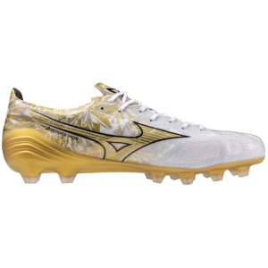 Scarpa calcio alfa elite md bianco oro