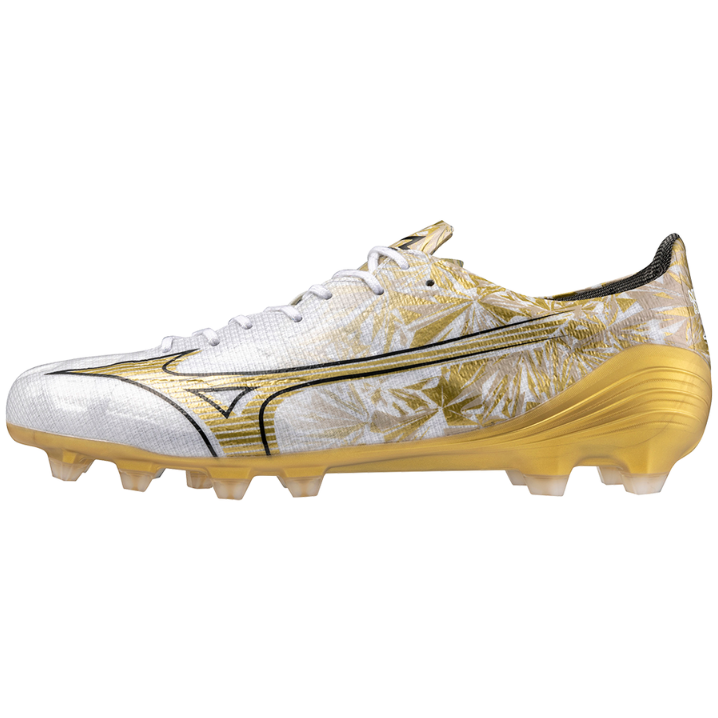 MIZUNO SCARPA CALCIO ALFA ELITE MD BIANCO ORO P1GA2462-50