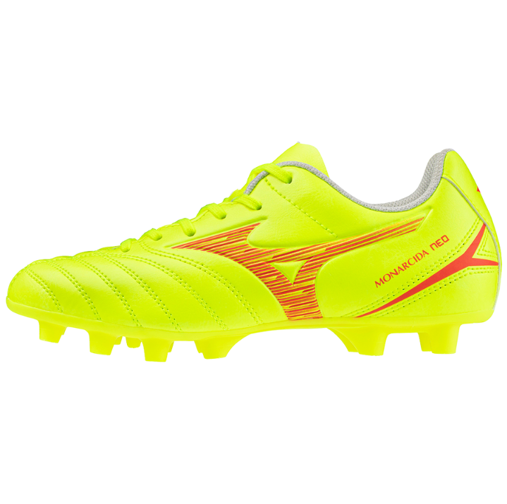 MIZUNO SCARPA CALCIO MONARCIDA NEO SELECT III MD JUNIOR GIALLO FLUO' P1GB2425-45