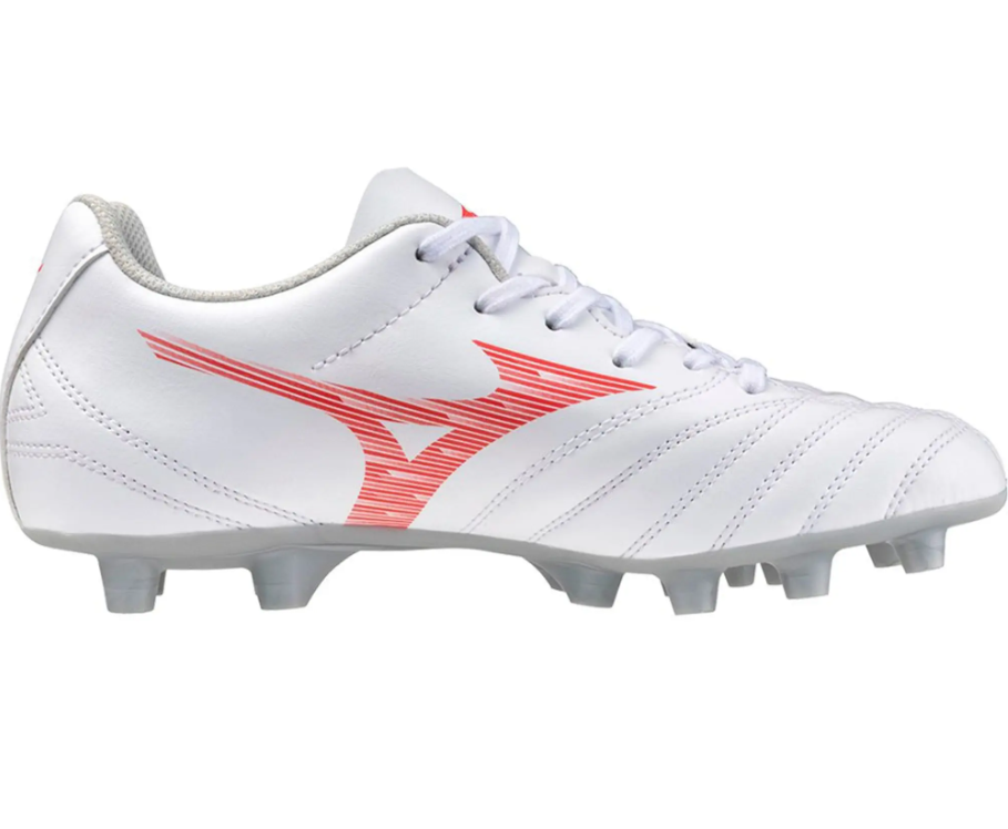 MIZUNO SCARPA CALCIO MONARCIDA NEO SELE MD JUNIOR BIANCO ROSSO  P1GB2425-60