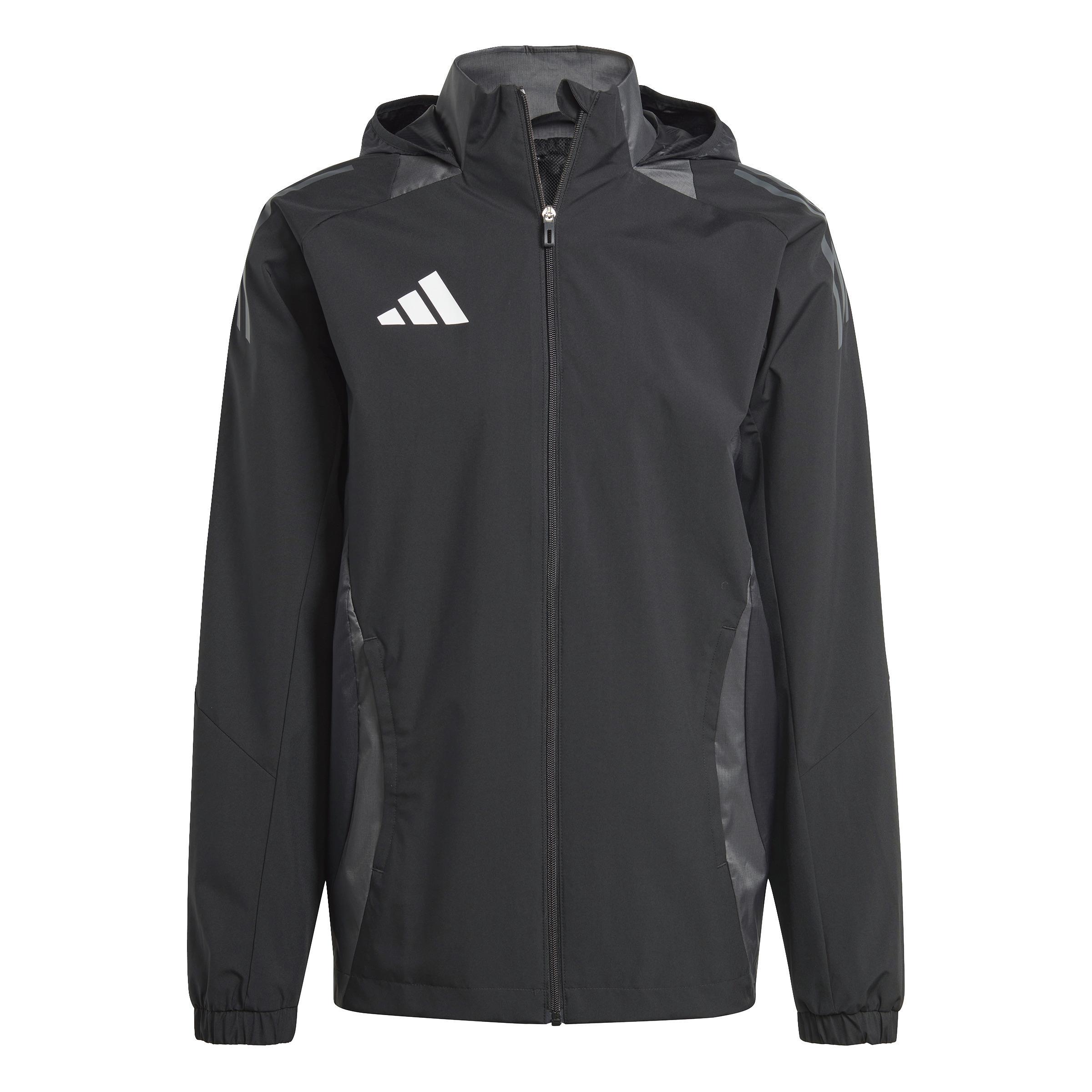 ADIDAS TIRO 24  GIACCA ANTIPIOGGIA ANTIVENTO UOMO NERO IJ8343