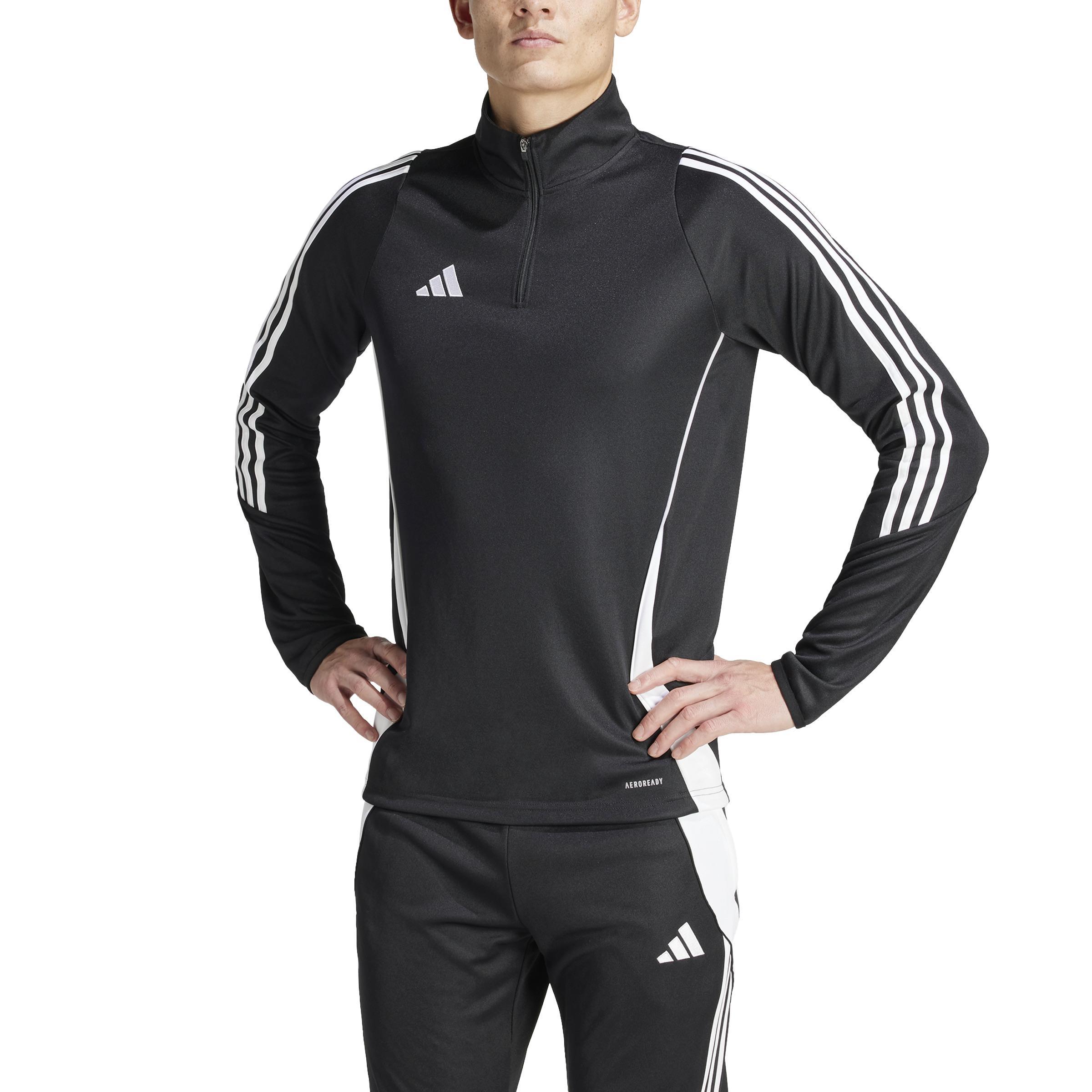 ADIDAS TIRO 24 FELPA ALLENAMENTO UOMO NERO IJ9963