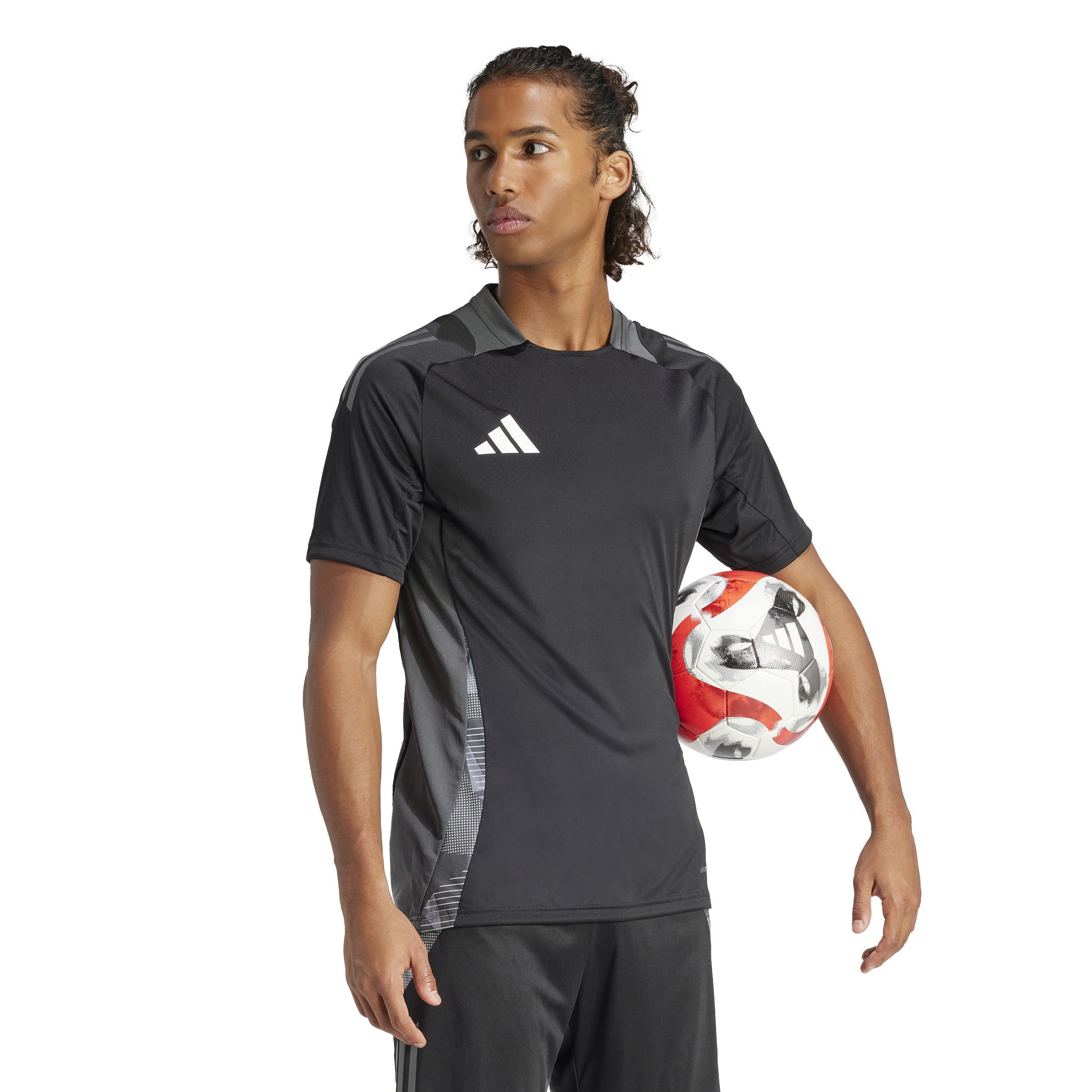 adidas adidas tiro 24 competition  maglia uomo nero