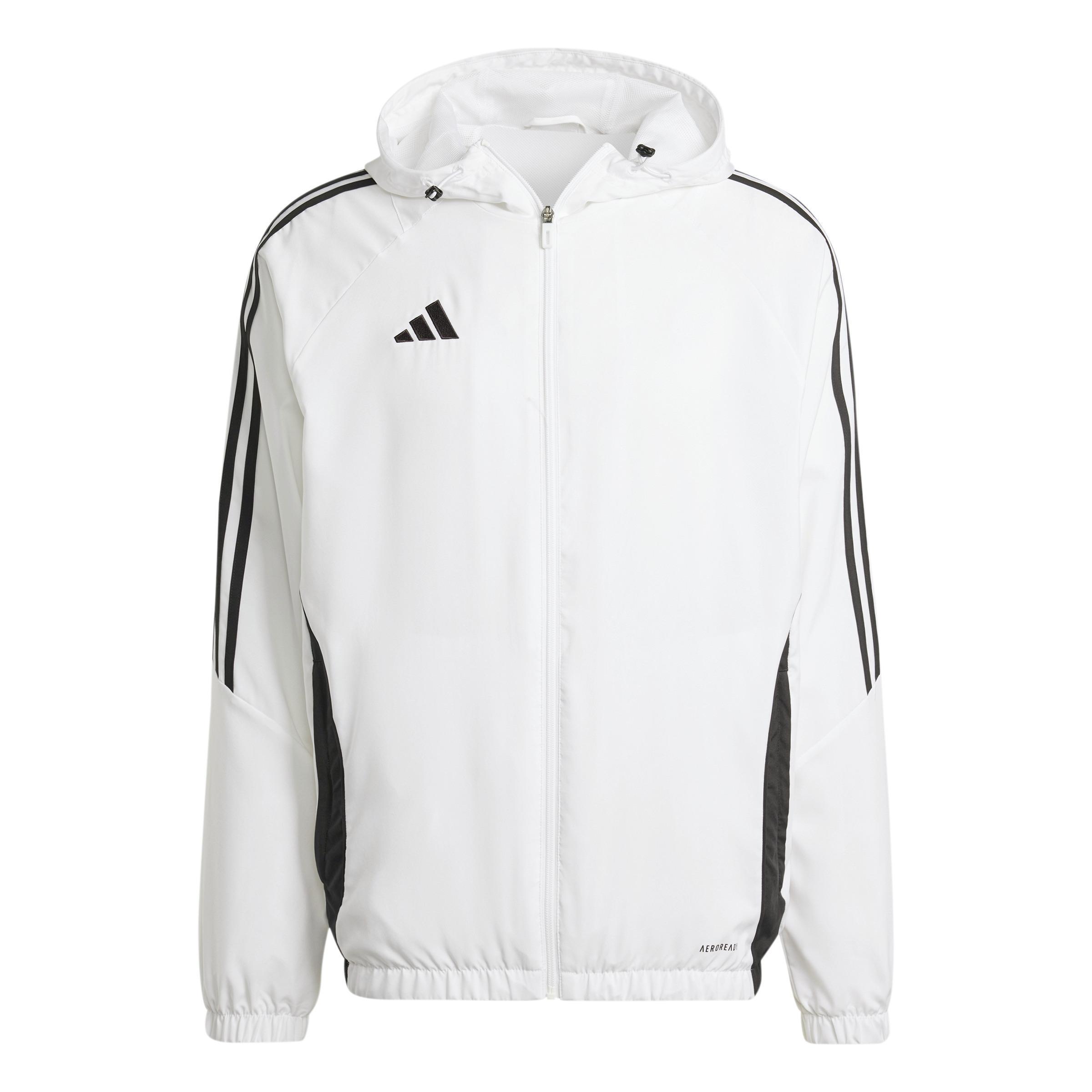 ADIDAS TIRO 24 GIACCA ANTIPIOGGIA ANTIVENTO UOMO BIANCO IM8808