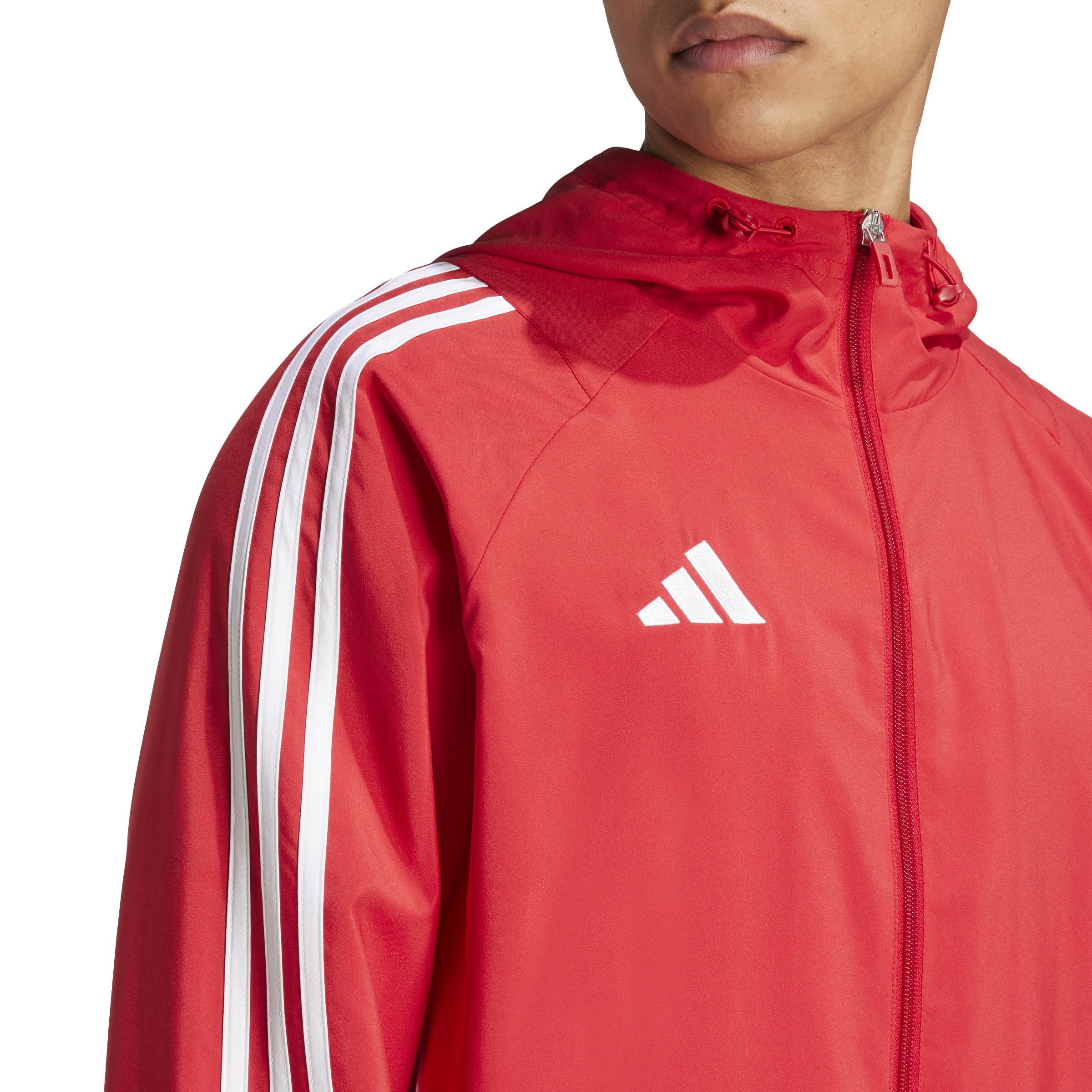 ADIDAS TIRO 24 GIACCA ANTIPIOGGIA ANTIVENTO UOMO ROSSO IM8809