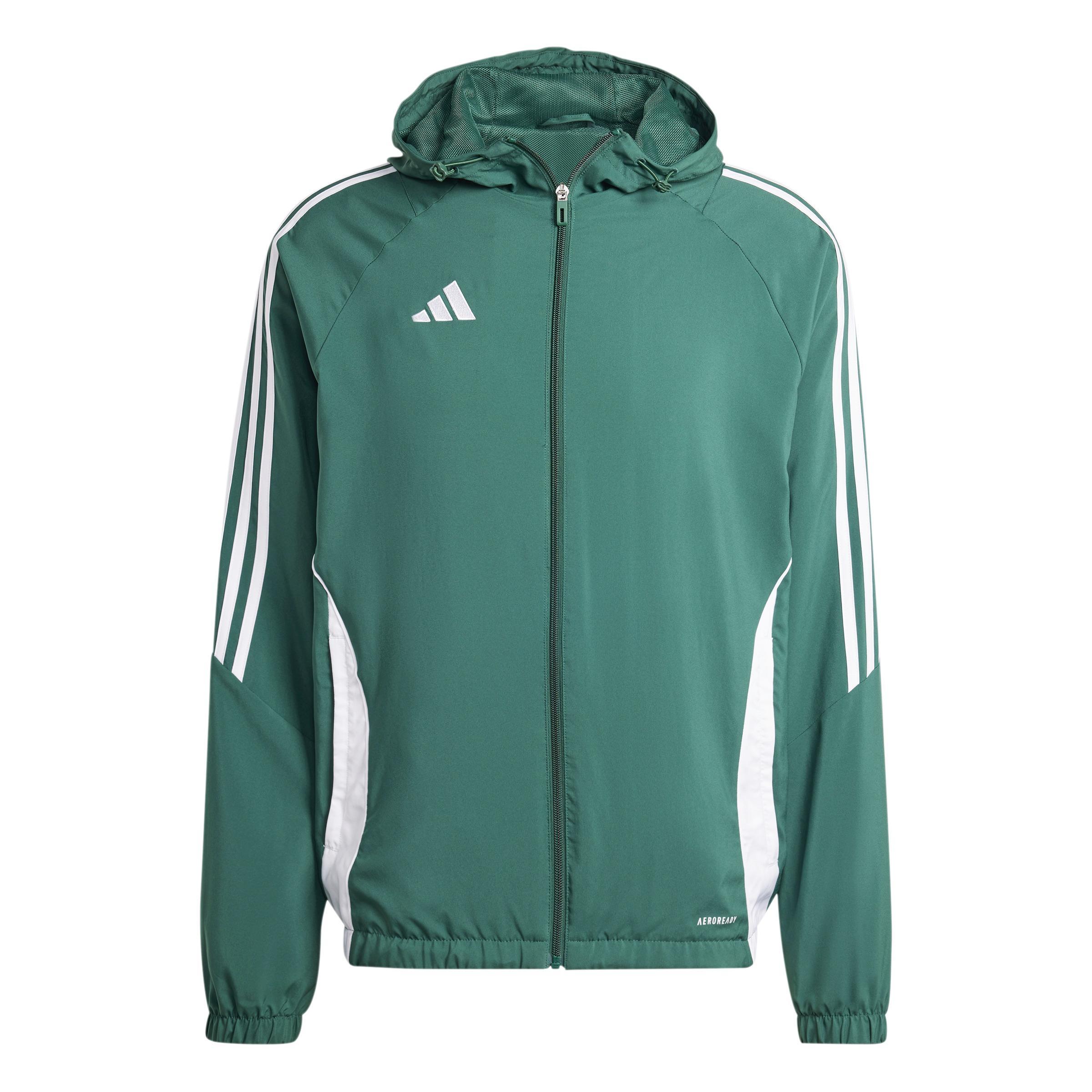 ADIDAS TIRO 24 GIACCA ANTIPIOGGIA ANTIVENTO UOMO VERDE IM8810