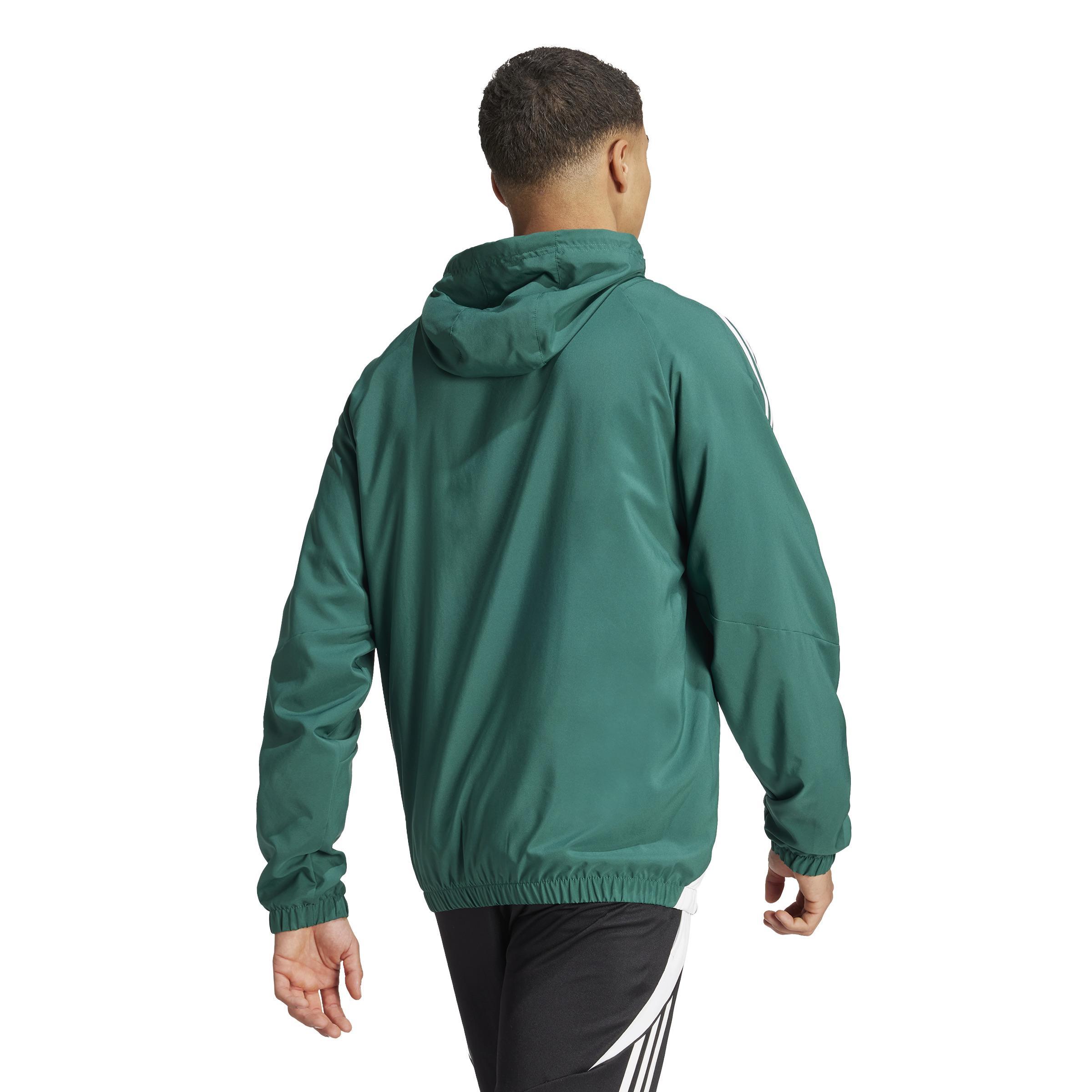 ADIDAS TIRO 24 GIACCA ANTIPIOGGIA ANTIVENTO UOMO VERDE IM8810