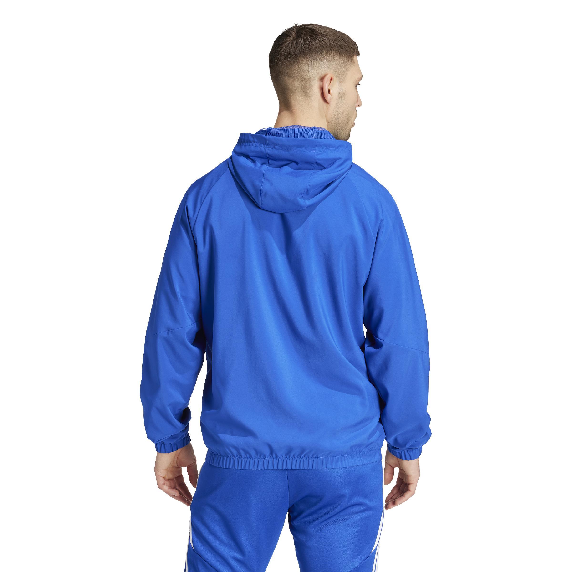 ADIDAS TIRO 24 GIACCA ANTIPIOGGIA ANTIVENTO UOMO BLU ROYALE IM8811