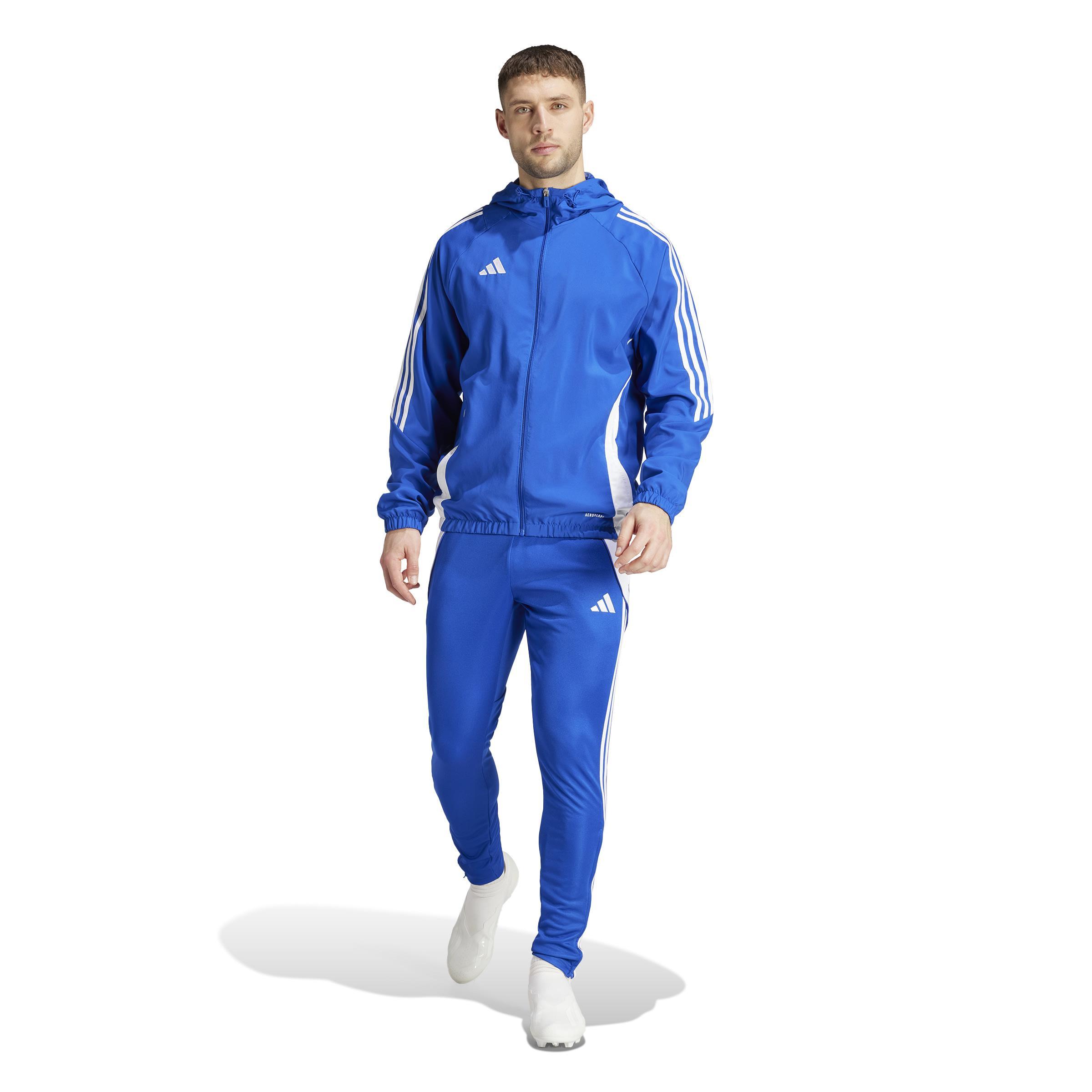 ADIDAS TIRO 24 GIACCA ANTIPIOGGIA ANTIVENTO UOMO BLU ROYALE IM8811