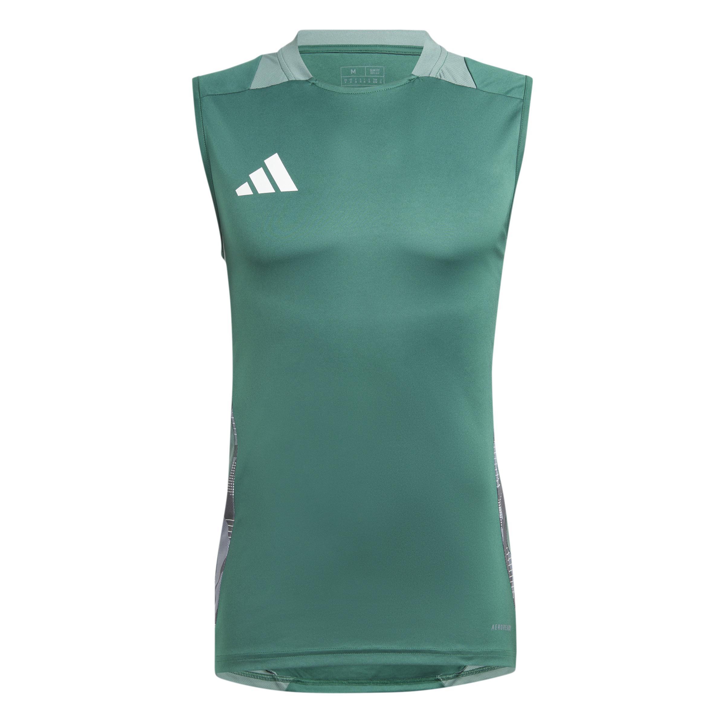 ADIDAS TIRO24  CANOTTA  UOMO VERDE IR5477