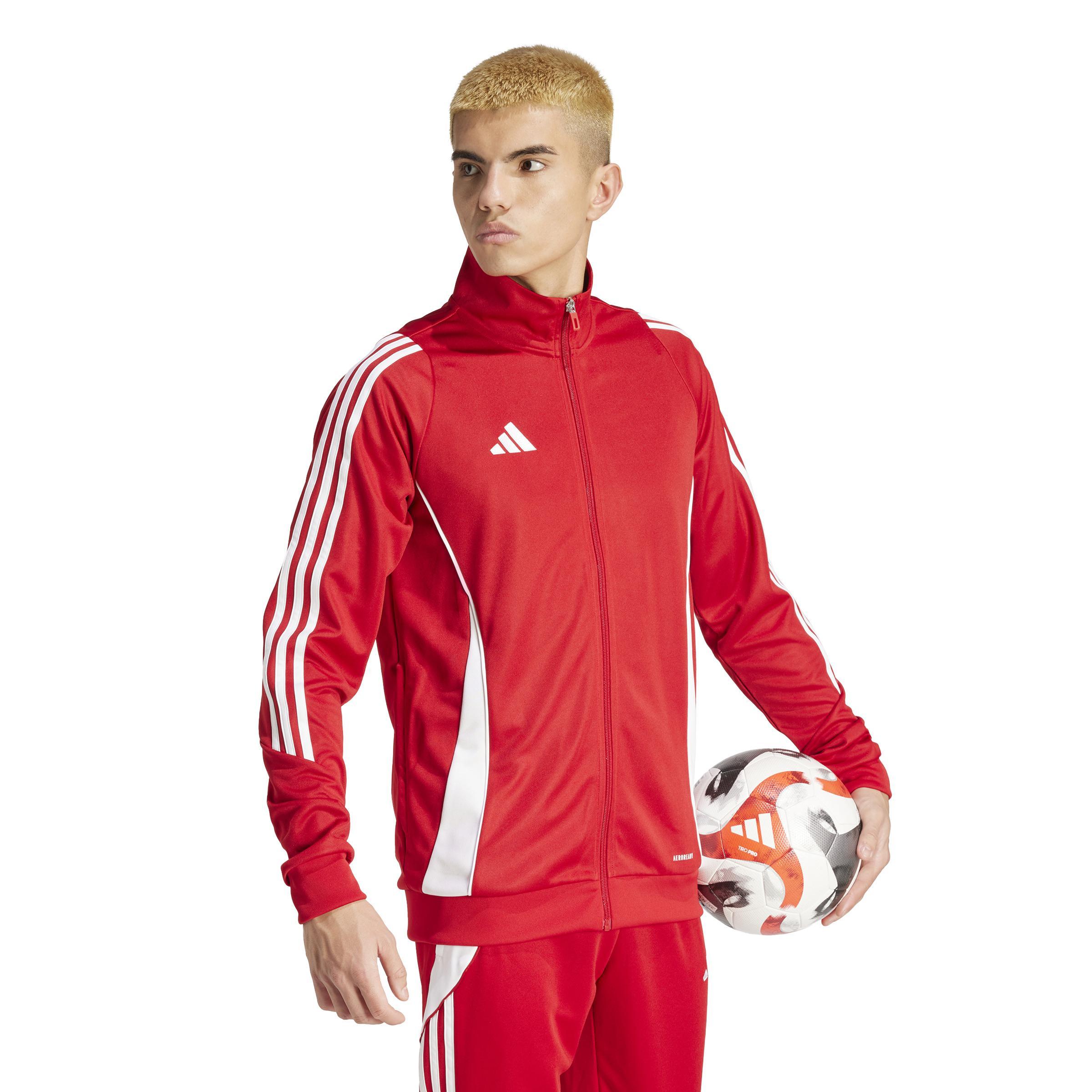 ADIDAS TIRO 24 GIACCA RAPPRESENTANZA UOMO ROSSO IR7499