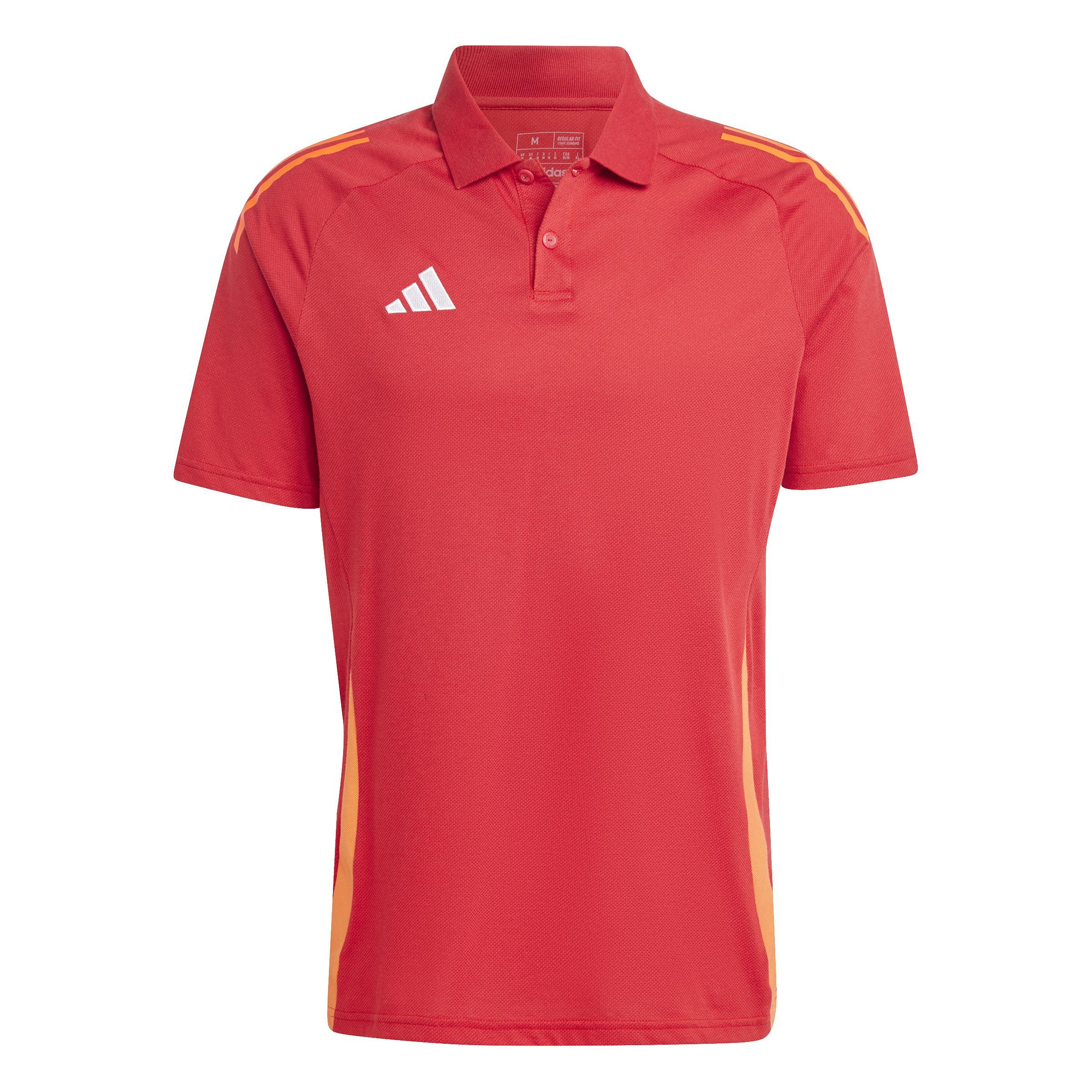 ADIDAS TIRO 24  POLO UOMO ROSSO IR7563