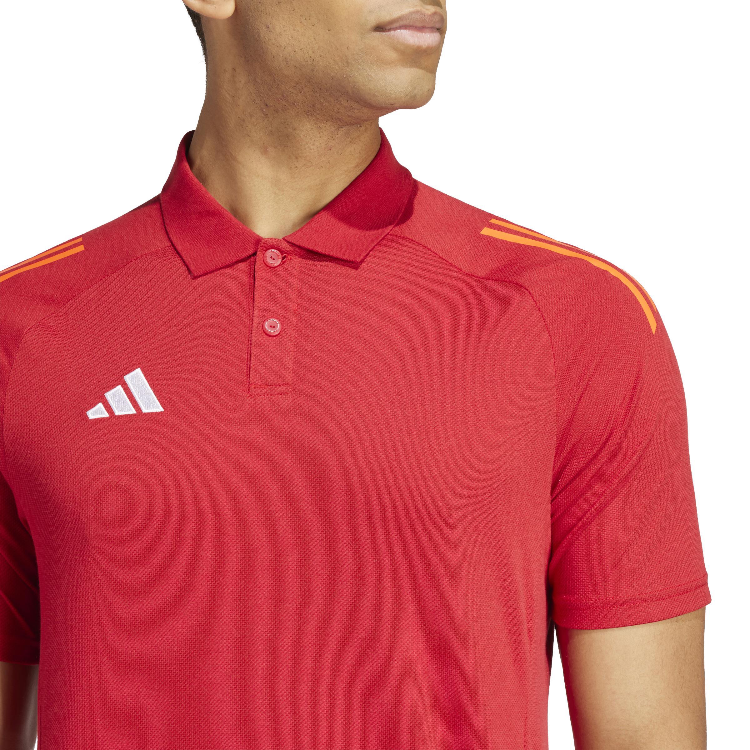 ADIDAS TIRO 24  POLO UOMO ROSSO IR7563